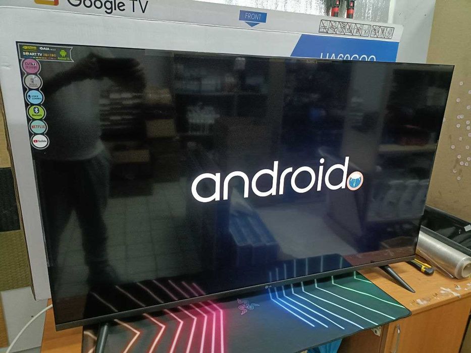 НОВИЙ ТЕЛЕВІЗОР 55" LG на Android Голосовий пульт 15.0 UHD 4K