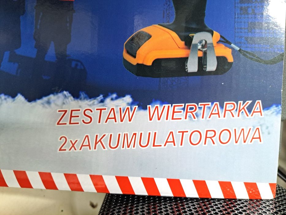 Wkrętarka wiertarka akumulatorowa UBERTOOL  rangers 36v 2x aku 4ah wyp