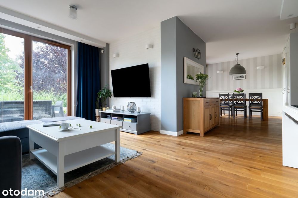 Przestronny apartament 106 m² z dużym ogrodem i tarasem / Mokotów