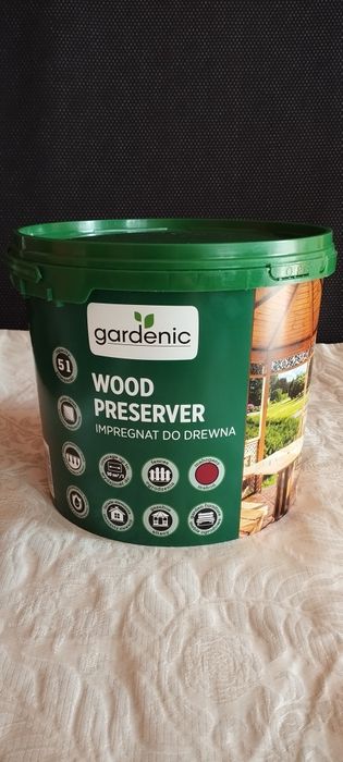 Gardenic Wood Preserver -  impregnat do drewna 5L kolor Mahogany - Mahoń