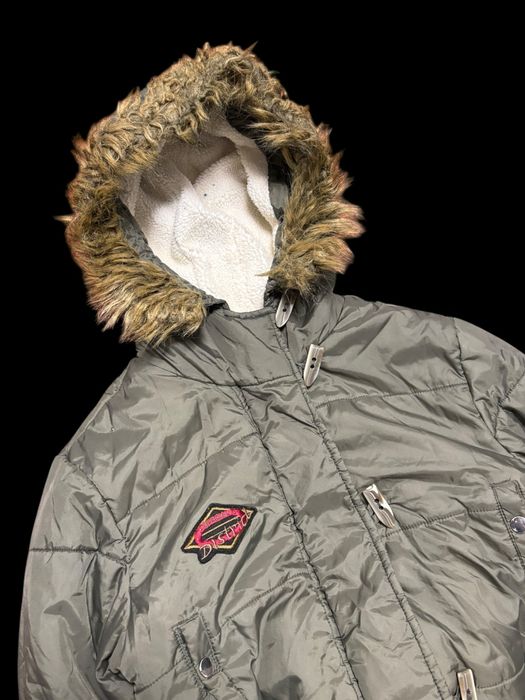 Бомбер з хутром, аляска, y2k, archive, vintage, japanese, fur