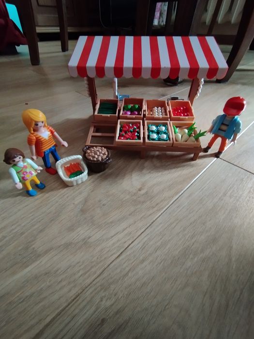 Stragan z warzywami Playmobil