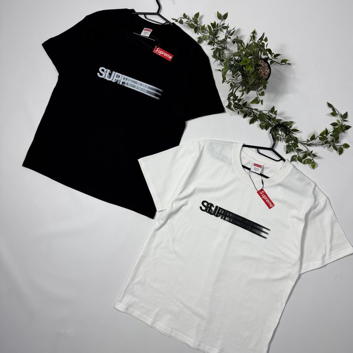 Футболки Supreme S-XL double logo суприм тишка T супрім