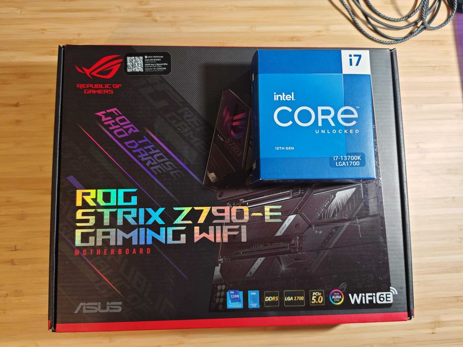 13700k + Asus Z790-E Gaming