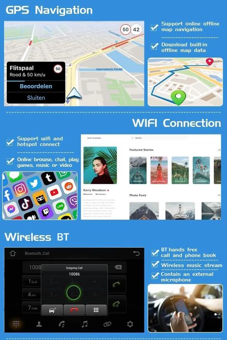 Rádio Android Volvo Xc60 2007 a 2017 CARPLAY WIFI GPS 2/32GB novo