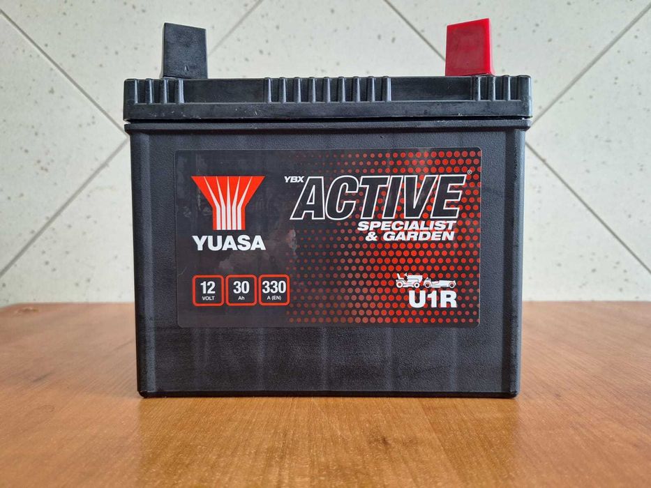 Akumulator Yuasa 30Ah 330A 12V P+ Kosiarka Traktorek Garden Prawy Plus