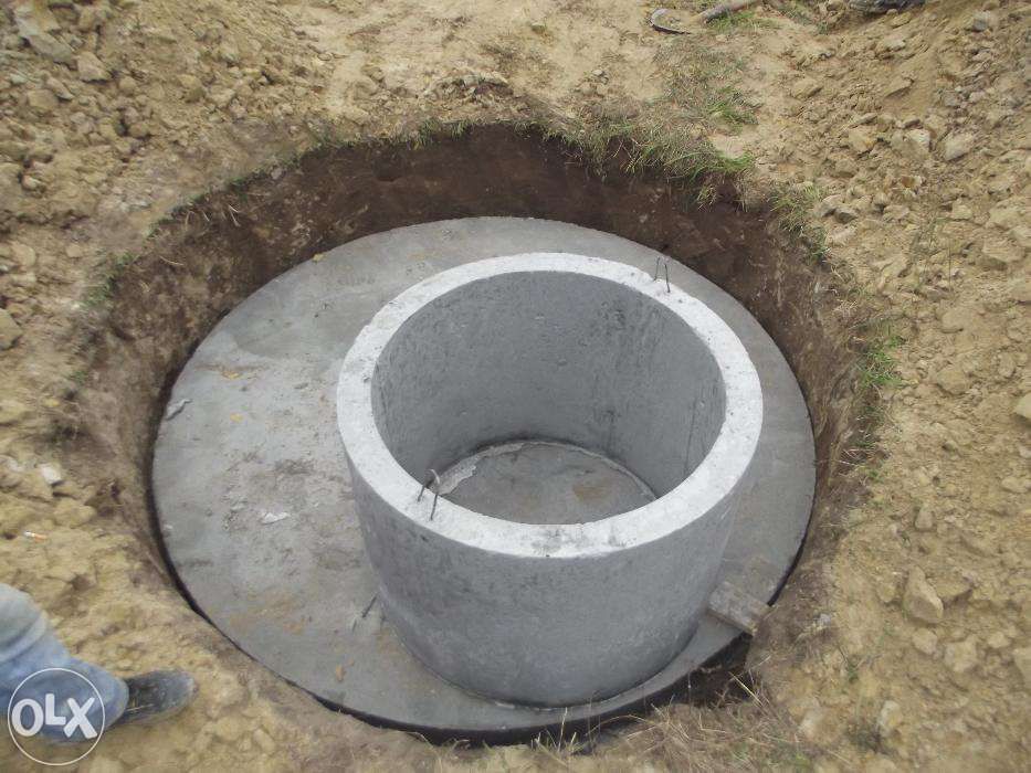 Бетонные кольца для септика / Кільця септік