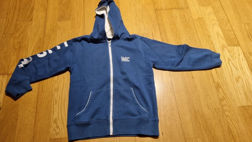 Casaco com capuz  Farda Colégio  CPA   Pedro Arrupe