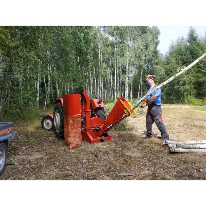 Rębak tarczowy RT-630 WOM do gałęzi 4 noże