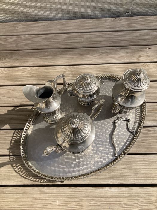 Conjunto Antigo em Alpaca