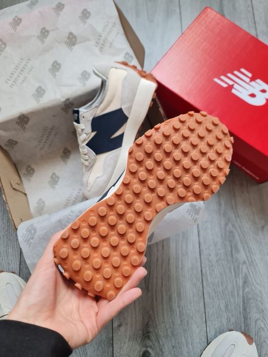 РОЗПРОДАЖ! New Balance 327 White/ Grey/Navy | 37 38 39 40 41