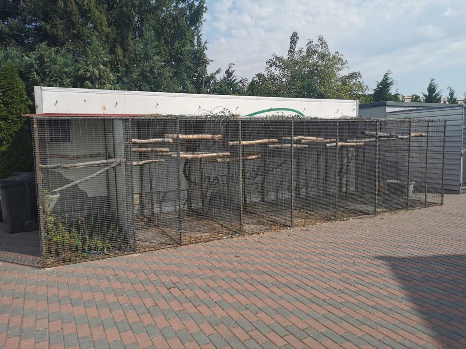 Siatka Arkusz Arkusze 215cm/165cm 3mm Oczko 2cm/7cm Woliera Ocynk