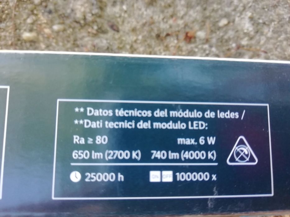 Lâmpada led de bancada