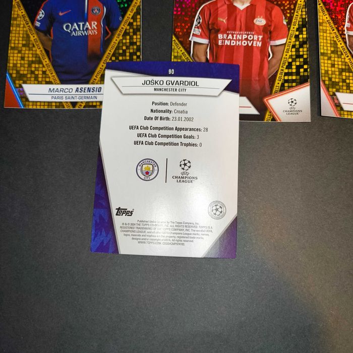 Cartas Golden Pixels Topps Superstars 2024