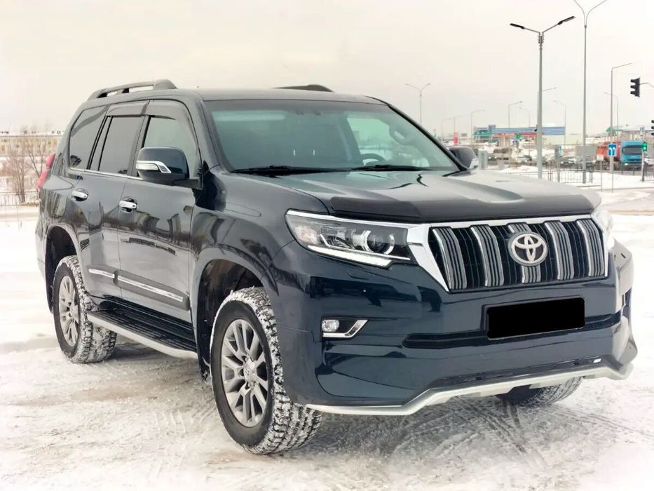 Юбка Toyota Land Cruiser Prado 150 2018- OEM спідниця колір чорний 202