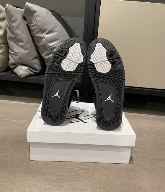 Jordan 4 Retro White Thunder R.38