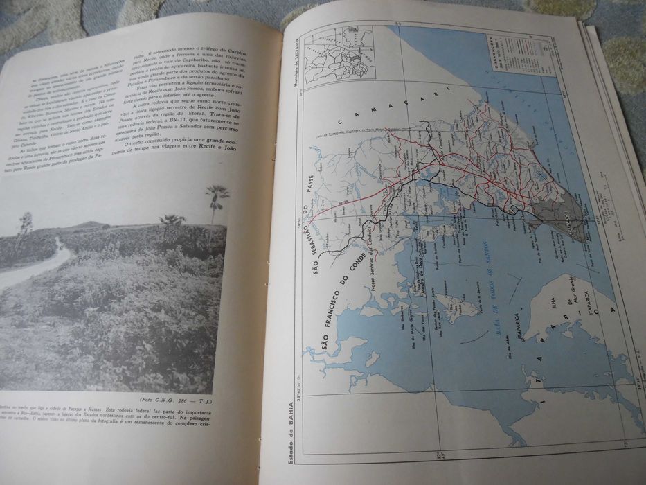 Enciclopédia dos Municípios Brasileiros 1958 - Raro