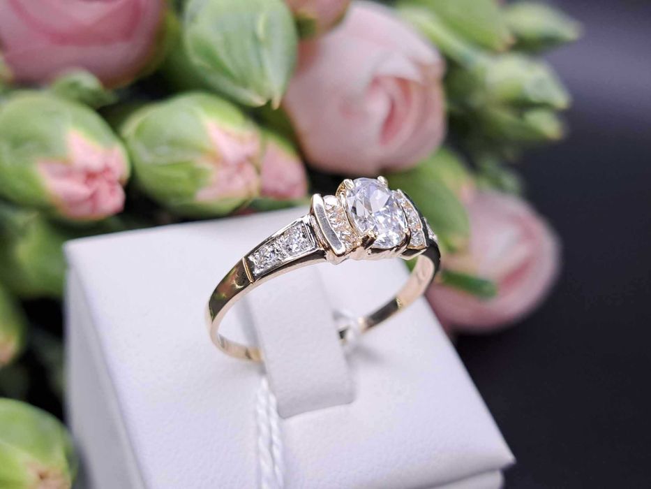 ZŁOTY PIERŚCIONEK 2,74 GR. próba: 585 roz. 25 Komis Redi