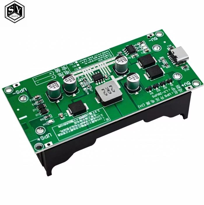 Плата UPS 12В, безперебійник для роутера