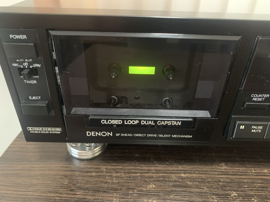 Топова касетна дека Denon DR-M44HX • 3 heads • Direct Drive • Сервіс Німеччина