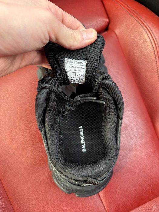 (ОПЛАТА ПІСЛЯ ОГЛЯДУ)Balenciaga Track 2.0 Black Баленсіага Трек 2.0