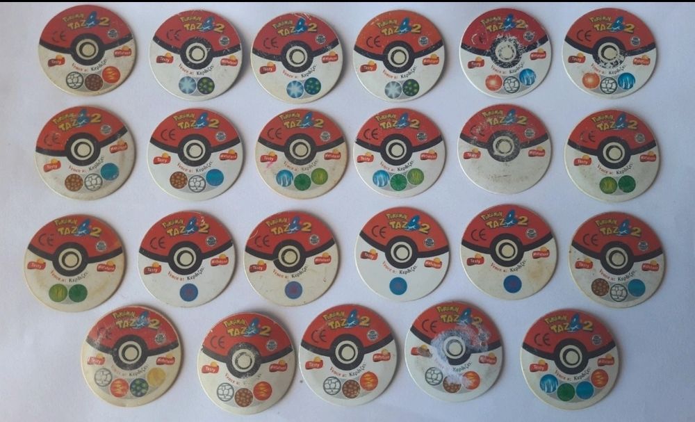 Tazos pokemon Holo 2
