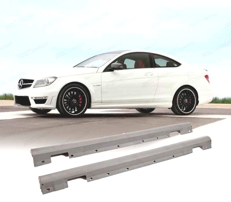 EMBALADEIRAS LATERAIS MERCEDES CLASE C W204 COUPE 11-14 LOOK AMG