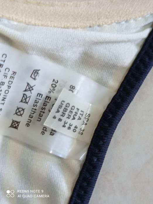 Nowy kostium kąpielowy stanik góra 36-38 S