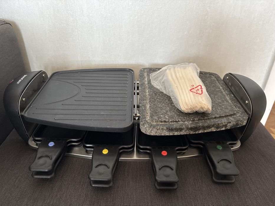 GRILL elektryczny SILVERCREST SRGS1300 A2 - Kamień, kompletny