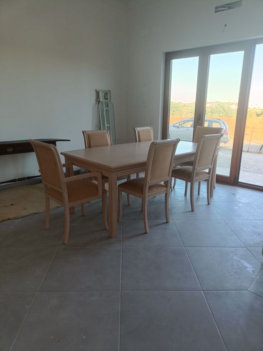 CONJUNTO, mobília de sala + mesa e cadeiras
