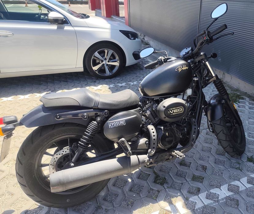 Hyosung Bobber GV125s Custom Cruiser 7050Km