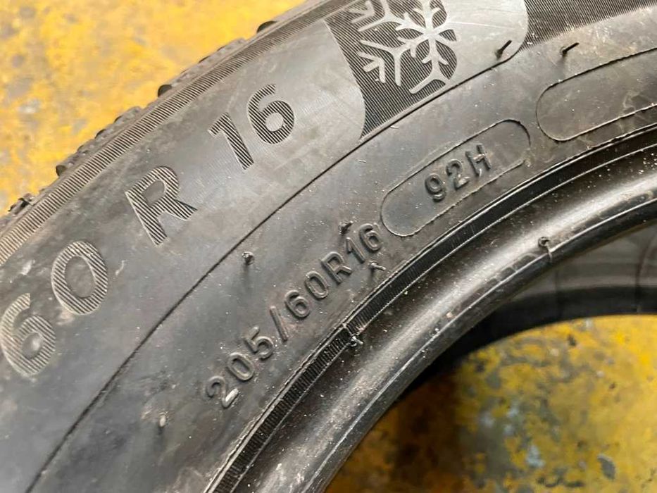 205/60 R16 Michelin Alpin 6 2шт зимня