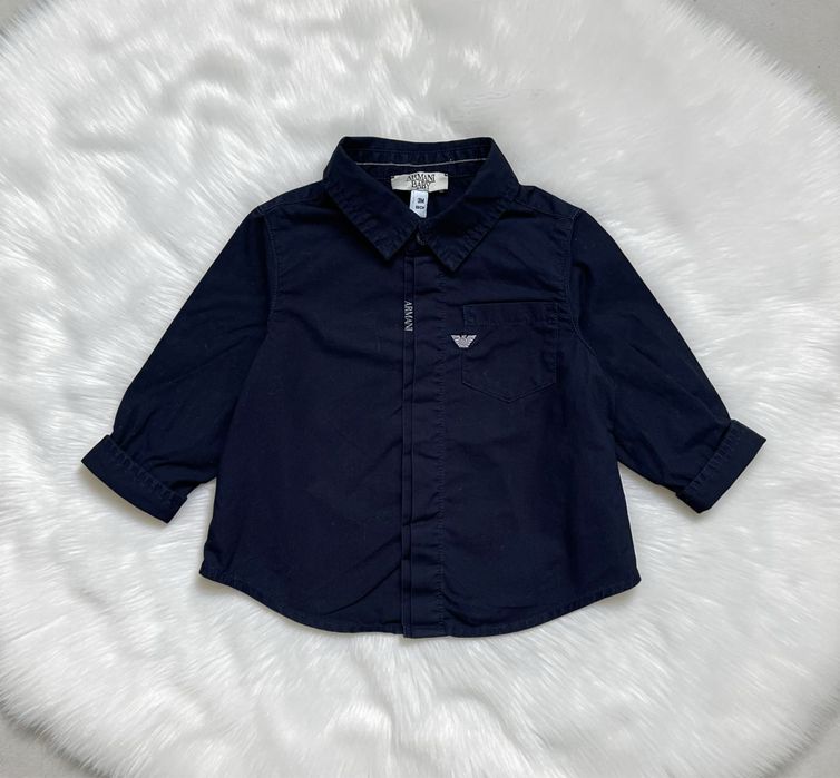 Бавовняна сорочка Armani baby оригінал на 3 місяці