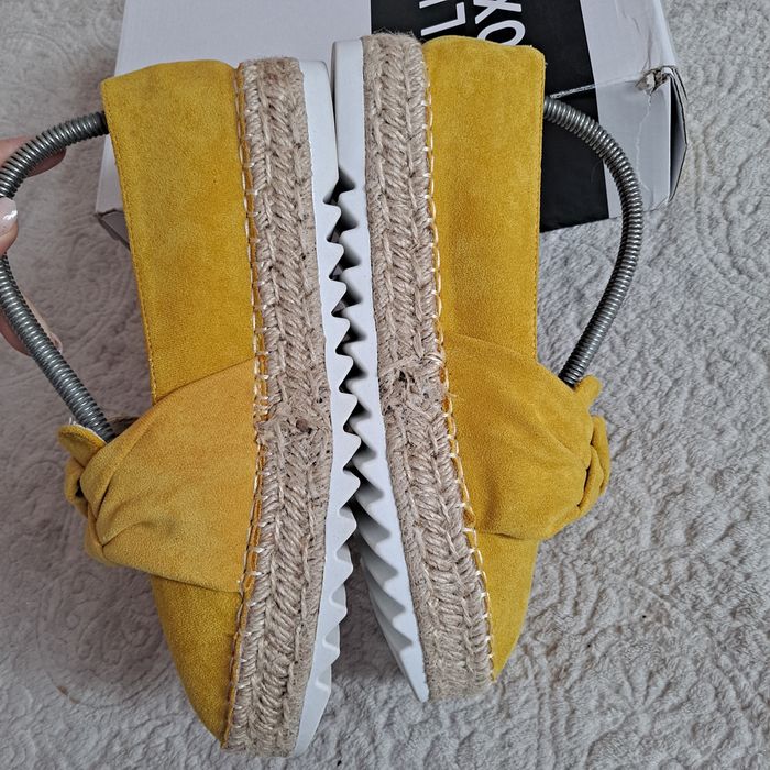 Espadryle żółte damskie Bullboxer 41