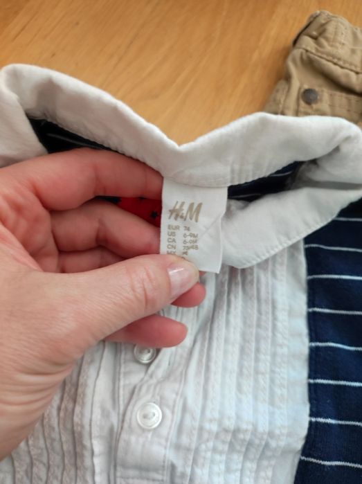Paka ubranek 11 szt h&m gap next koszulobody spodnie bluza