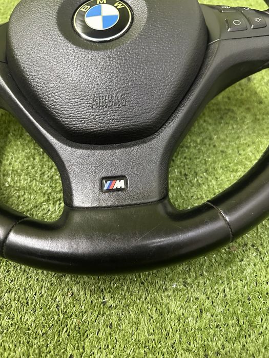 Кермо руль M з подушкою та підкермовими пелюстками BMW X5 E70 X6 E71 БМВ Х5 Е70 Х6 Е71