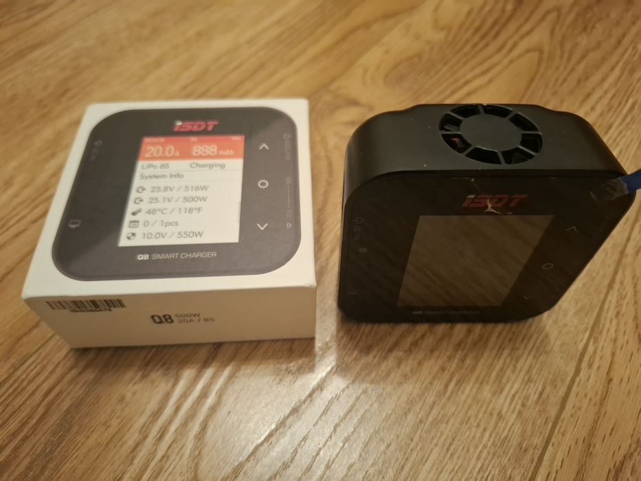 Зарядний пристрій iSDT Air8 500 W 20 A Для FPV, Заряд LiPo LiHV LiIon