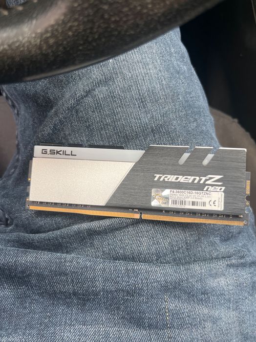 G.Skill Trident Neo 32GB (4x8GB) DDR4 3600 MHz CL16 – Usado, Impecáve2