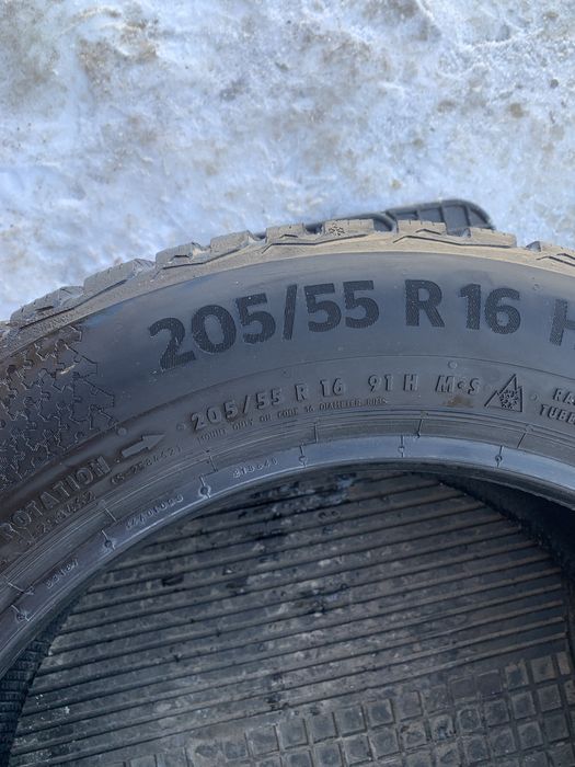 Шини 205х55х16 зима