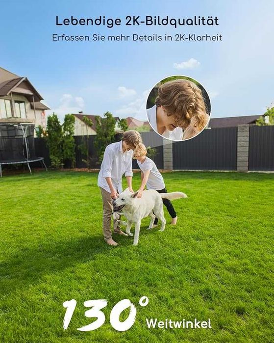 COOAU C4 2K WiFi6 kamera do monitoringu na zewnątrz