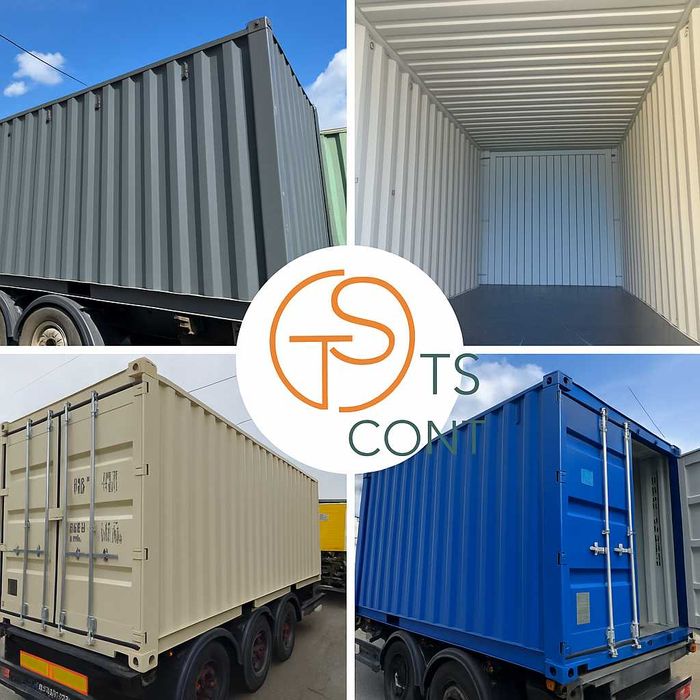 Kontener morski magazynowy budowlany 20 DV One Way – TS-CONT