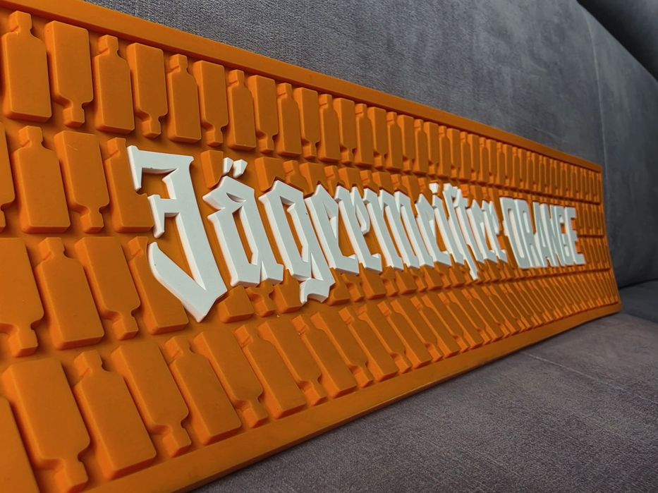 Jägermeister Orange - mata barmańska 60x13cm (nowa)