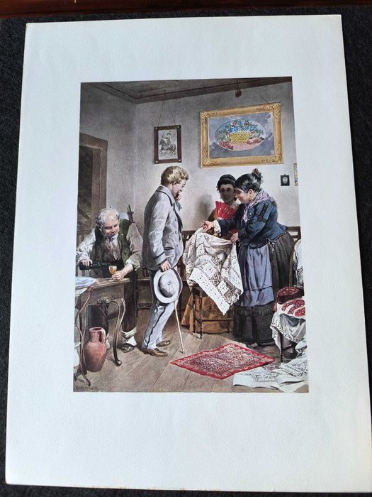 Conjunto de 5 Ilustrações do artista Roque Gameiro