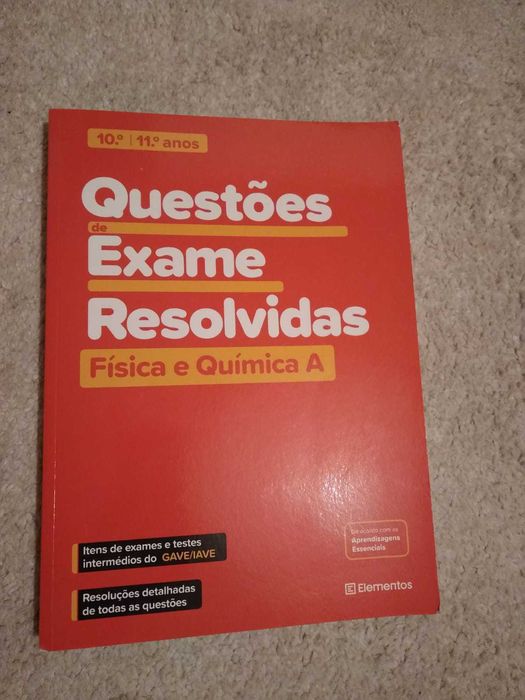 Livro de apoio ao Exame Nacional de Físico-Química
