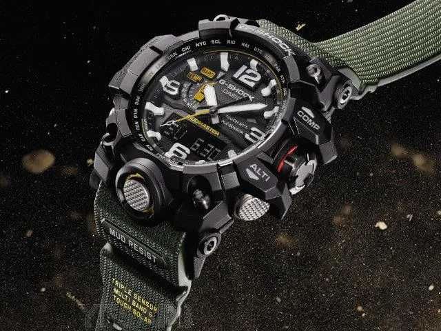 tarcza indeksy CASIO G-shock GWG-1000-1A3