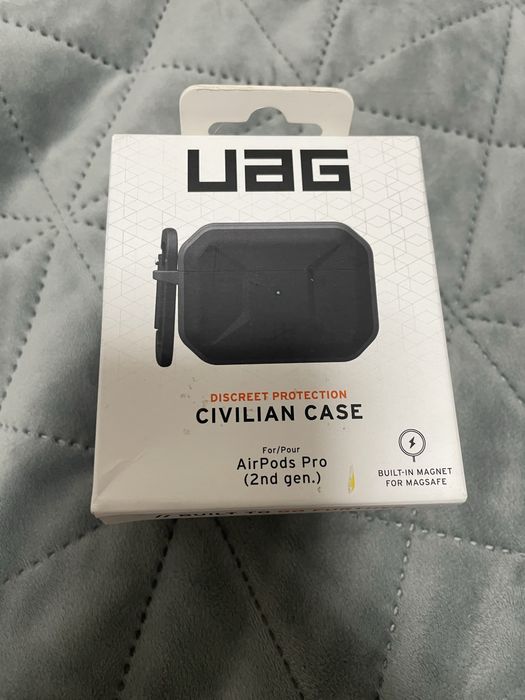 Чохол UAG Civilian для Apple Airpods Pro (2nd/1st gen) (Black)