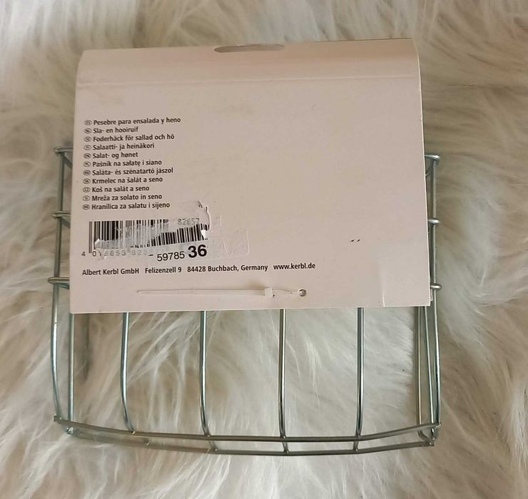 Paśnik metalowy dla królików Kerbl