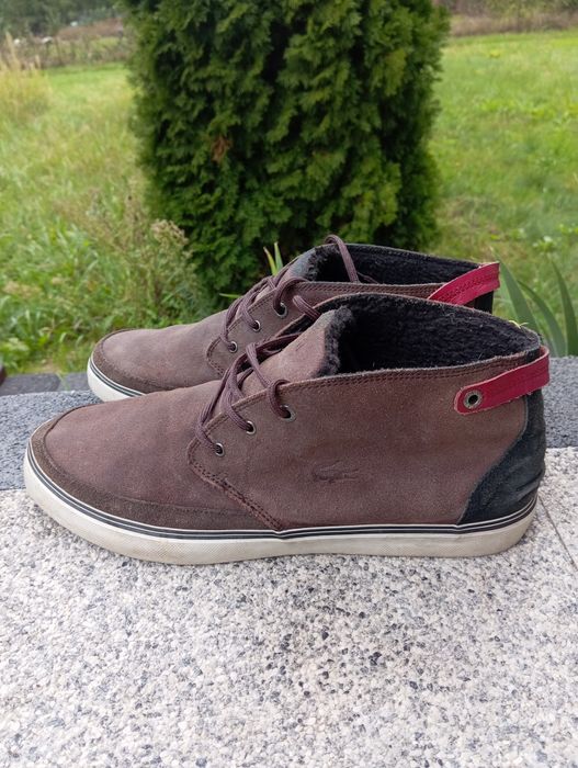 Buty Za Kostkę Lacoste Ocieplane Skóra Rozmiar 45