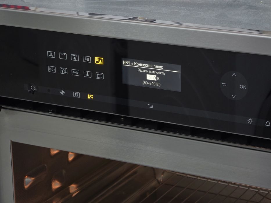 MIELE Духова шафа з мікрохвильовою КОМБІ  45 см висоти 60 ширини