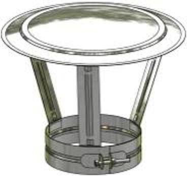 Daszek Parasol z taśmą fi 80 kwasoodporny gaz